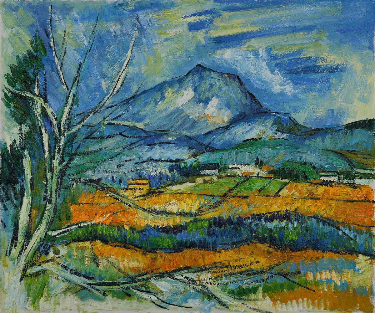 La Mont Sainte Victoire by Paul Cezanne